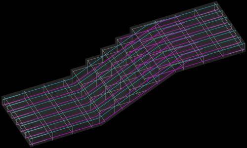Армирование лестницы