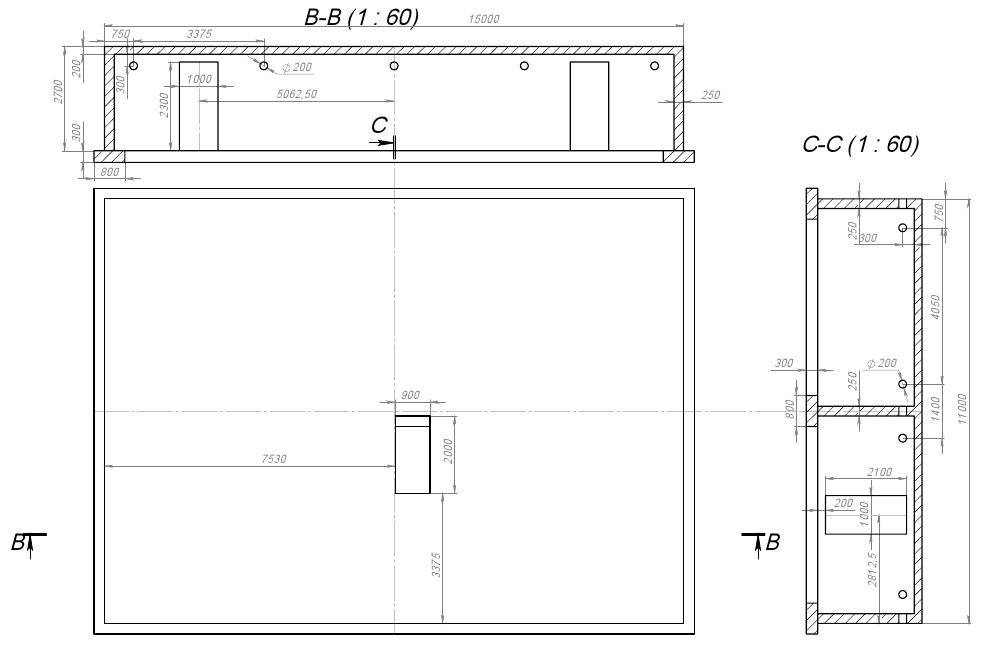 Фундамент подвала